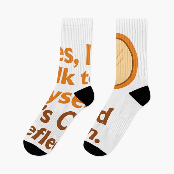 Item preview, Yes, I Talk to Myself. It’s Called Reflection. designed and sold by Uglyandcute.