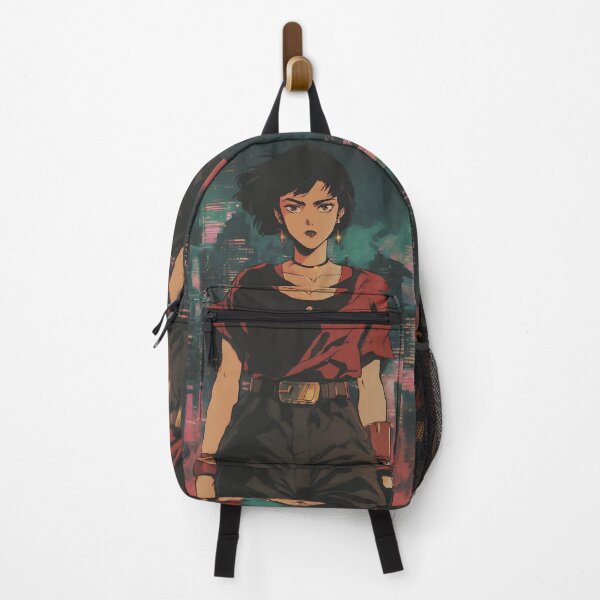 Item preview, Neon Retro Cyberpunk Anime Girl designed and sold by bapupa.
