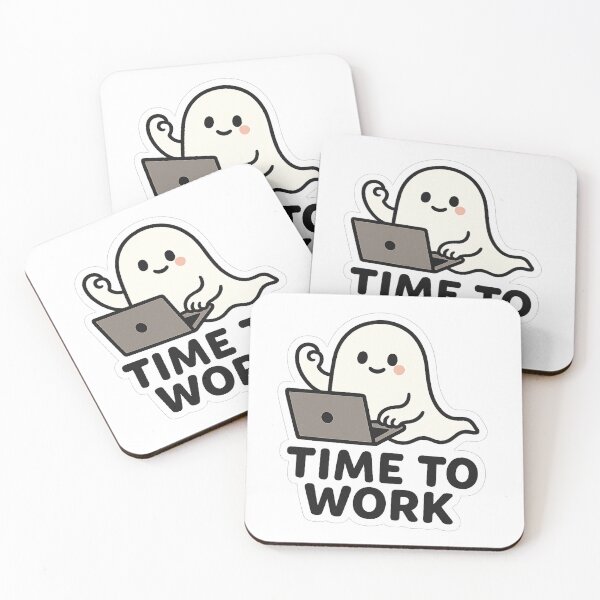 Item preview, Time to Work:Ghost designed and sold by Yos-Design-Stoa.
