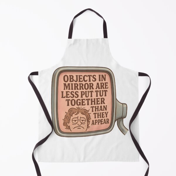 Item preview, Objects in Mirror Are Less Put Together Than They Appear designed and sold by Uglyandcute.