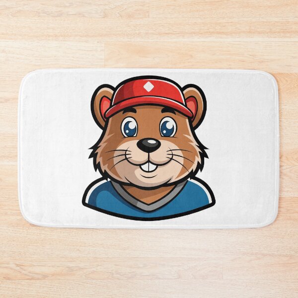 Item preview, Sporty Hamster in Baseball Cap. designed and sold by GregorySmithRed.