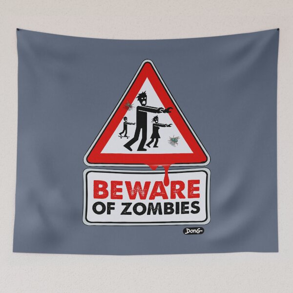 Aperçu de l'œuvre Beware of zombies créée et vendue par Dong-Disagne.