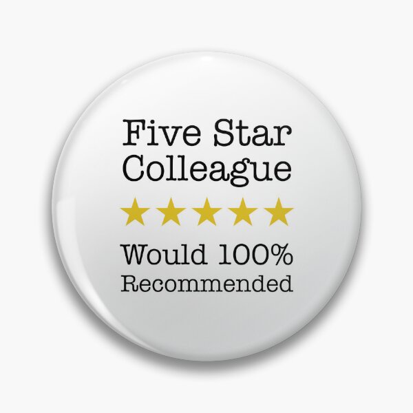 Item preview, Thank you Gift to Colleagues - Five Star Colleague designed and sold by Toogoodtooyou.