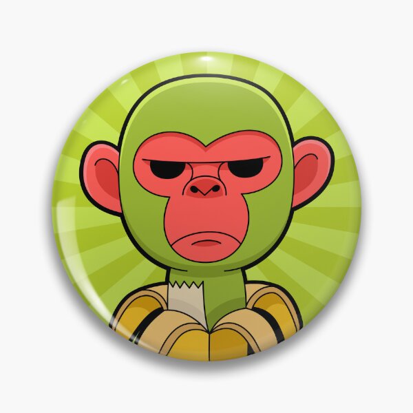 Item preview, Italian Brainrot Chimpanzini Bananini Cute Character Fanart designed and sold by Kubala Designs.