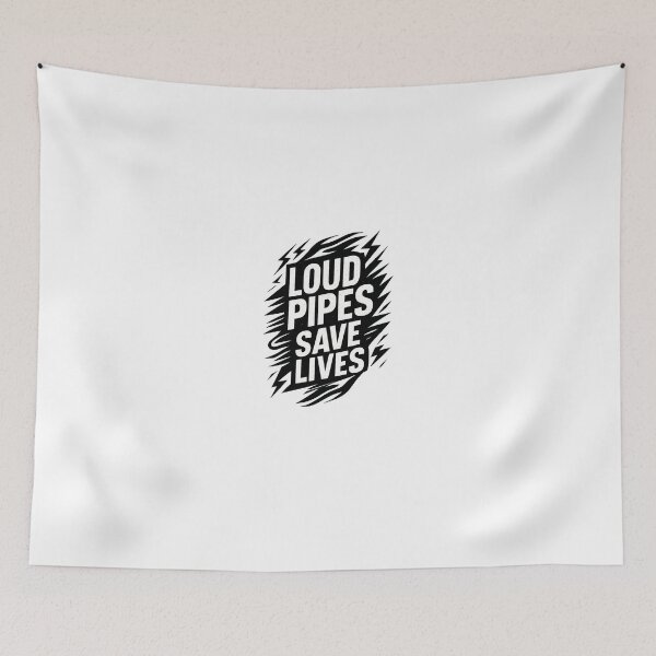 Item preview, Loud pipes save lives - Digital Art designed and sold by enzoade.