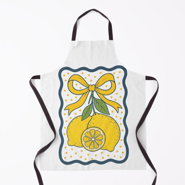 Item preview, Lemon Coquette – Summer Citrus Design for Lemonade Lemon Lovers designed and sold by EmeraldeaArt.
