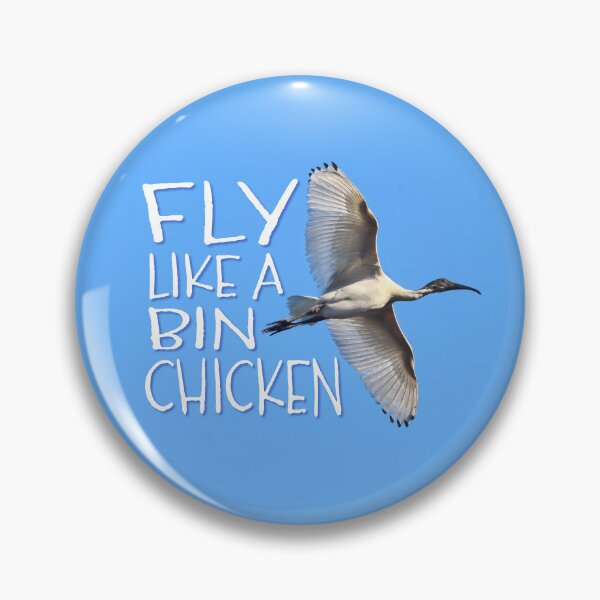 Item preview, Fly like a Bin Chicken designed and sold by Wonderbouy.