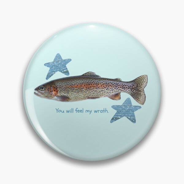 Item preview, Angry fish designed and sold by WizardOfWhimsy.