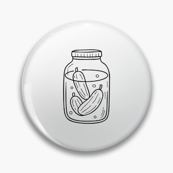 Item preview, pickle being lifted from a jar designed and sold by rasagamastore.