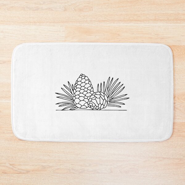 Item preview, pinecones surrounded by pine needles on the ground designed and sold by rasagamastore.