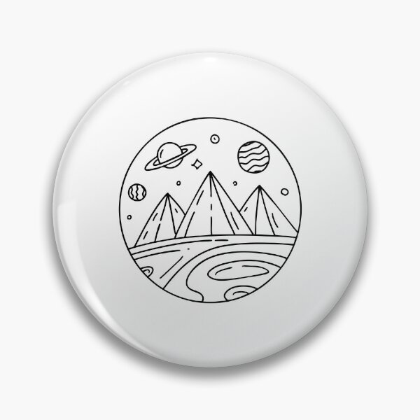 Item preview, Craters and towering mountains with planets and a space scenery background designed and sold by rasagamastore.