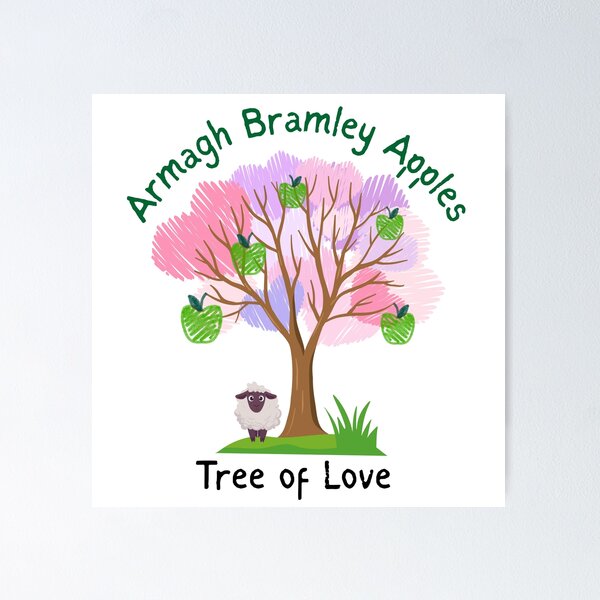 Item preview, Armagh Bramley Apples from the Tree of Love. designed and sold by MPC-Mince-Pies.