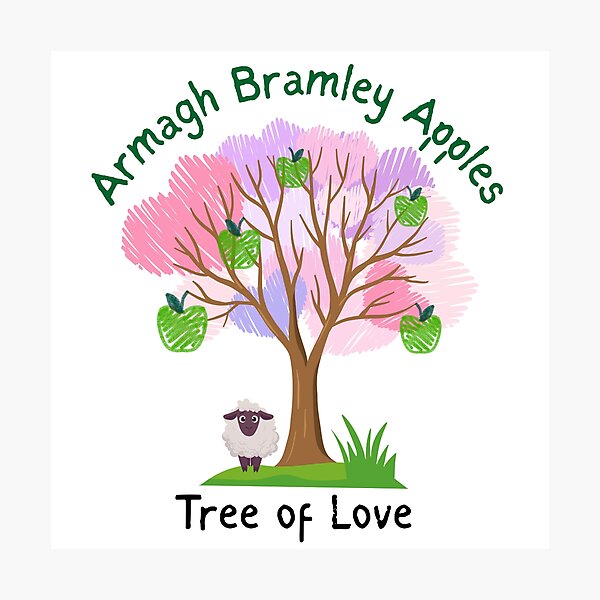 Item preview, Armagh Bramley Apples from the Tree of Love. designed and sold by MPC-Mince-Pies.