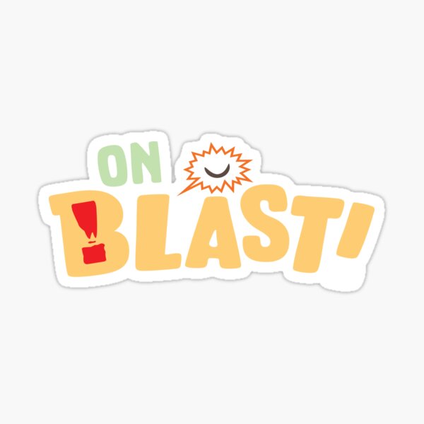 Item preview, ON BLAST! Fun Cartoon Expression Graphic Design designed and sold by graphicnew.