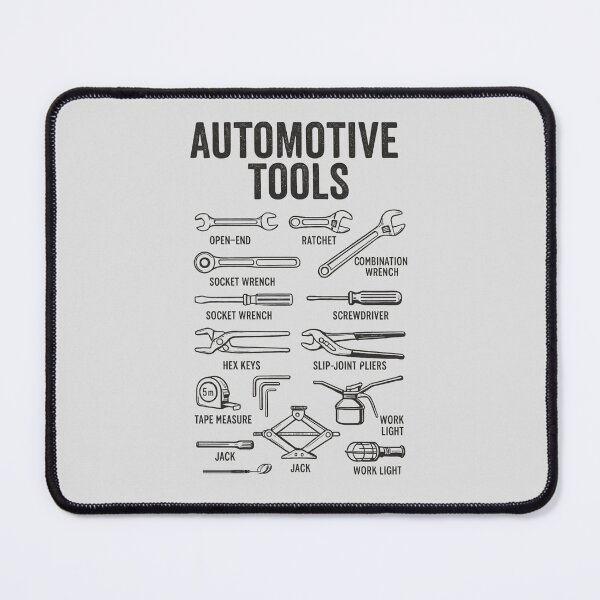 Item preview, Automotive Real Tools – Real Work | Garage Art for Mechanics designed and sold by baskamade.