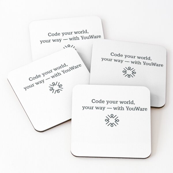 Item preview, Code Your World Your Way – Minimal Tech Programmer Slogan Design designed and sold by OddlyOriginal.