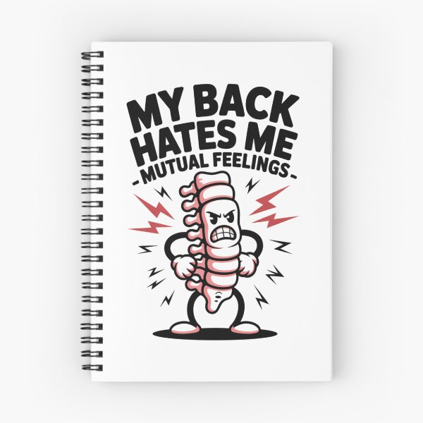 Item preview, My Back Hates Me – Mutual Feelings designed and sold by SignumShop.