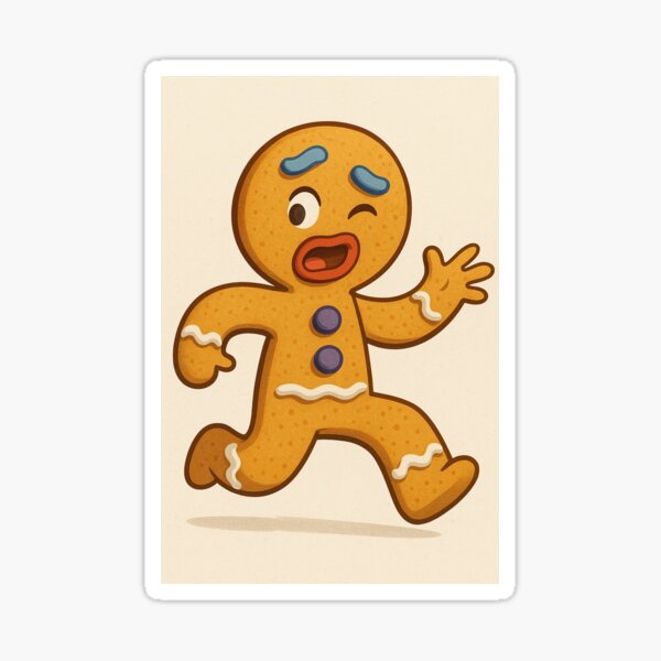 Item preview, Gingerbread man designed and sold by AbiTheKhaleesi.