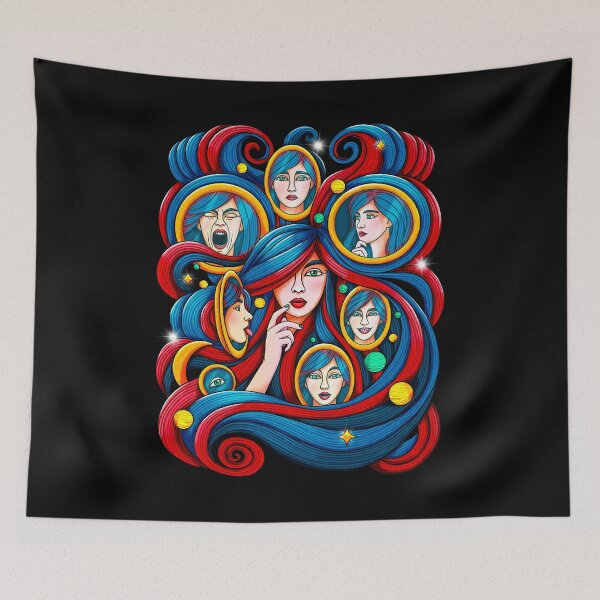 Item preview, Emotions in Mirrors designed and sold by marielmoreya.