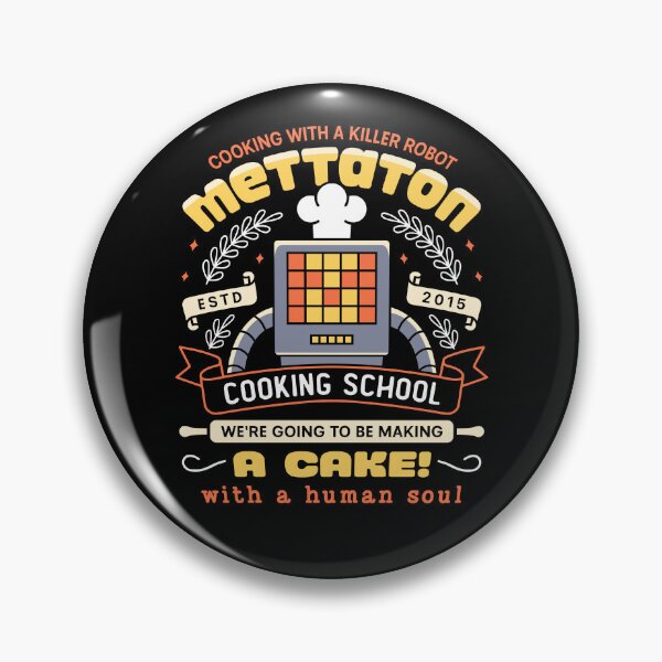Item preview, Mettaton Cooking School Crest designed and sold by Lagelantee.