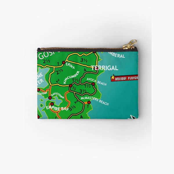 Item preview, Central Coast N.S.W Australia MAP designed and sold by ASKEW GRAPHICS.