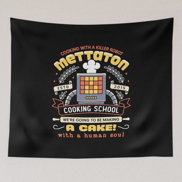 Item preview, Mettaton Cooking School Crest designed and sold by Lagelantee.