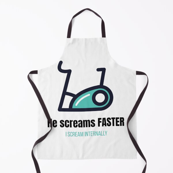 Item preview, He Screams Faster I Scream Internally - Funny Spinning Quote designed and sold by izvnia.