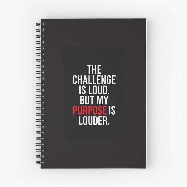 Item preview, Purpose Is Louder – Bold Motivational Quote Design designed and sold by CasaMartina.