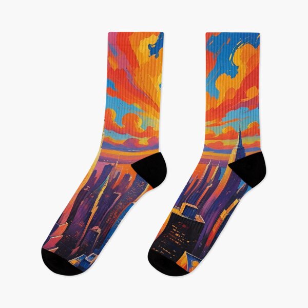 Item preview, Sunset Over New York City designed and sold by MurellosArt.