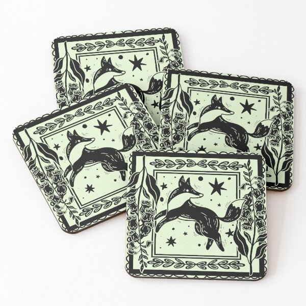 Item preview, Foxglove in Black. designed and sold by MinabiTee.