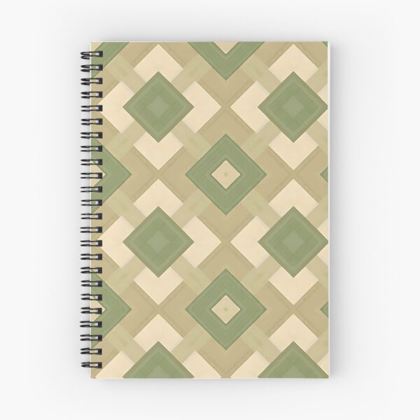 Artikelvorschau, Mid Century Modern Geometrisches Abstraktes Rautenmuster Grün entworfen und verkauft von Prints and Lifestyle.