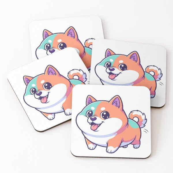 Item preview, Shiba Inu artwork designed and sold by SmileShopAJ.