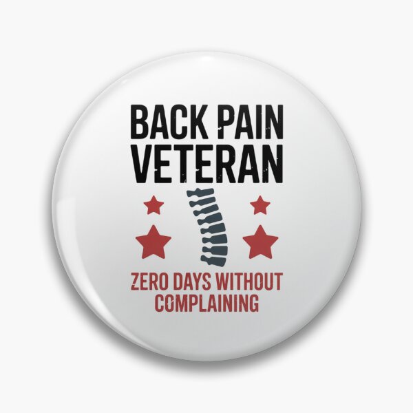 Item preview, Back Pain Veteran designed and sold by SignumShop.
