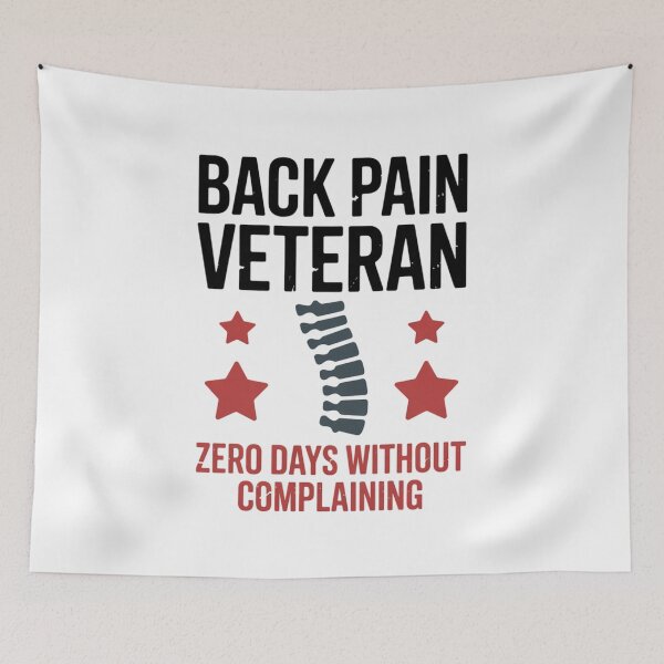 Item preview, Back Pain Veteran designed and sold by SignumShop.