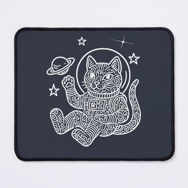 Item preview, Cute Cat in Spacesuit designed and sold by SteinHead.
