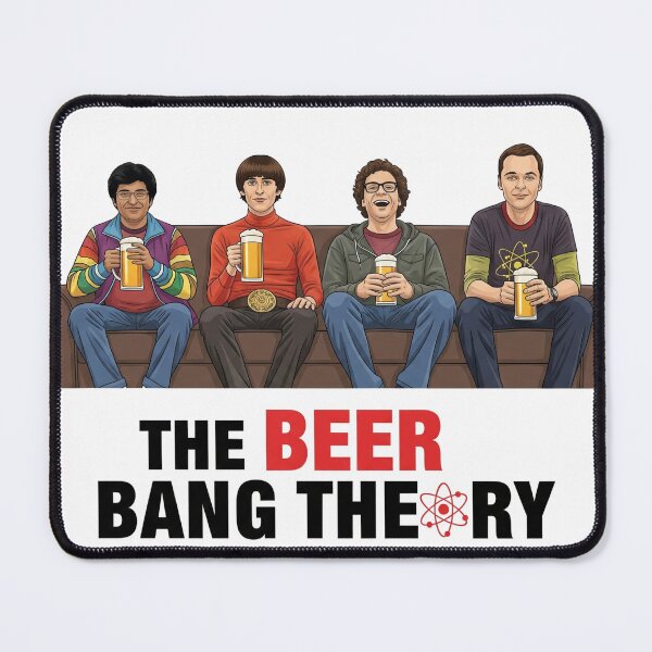 Item preview, THE BEER BANG THEORY designed and sold by Fumatex Originals.