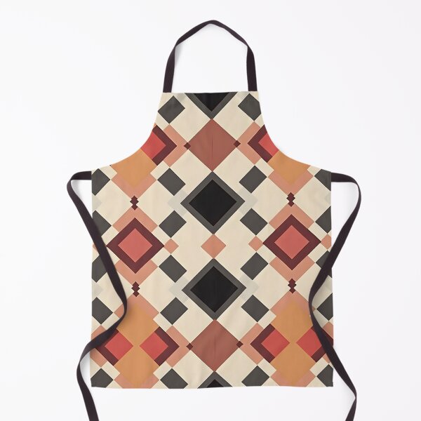 Item preview, Mid Century Modern Diamond Pattern Red designed and sold by Prints and Lifestyle.