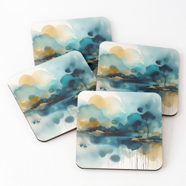 Item preview, Watercolor landscape designed and sold by 2-Seraphira.