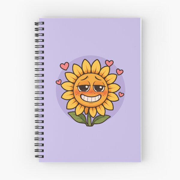Item preview, Blushing Sunflower Awkward Crush Art designed and sold by Yuliya Brush.