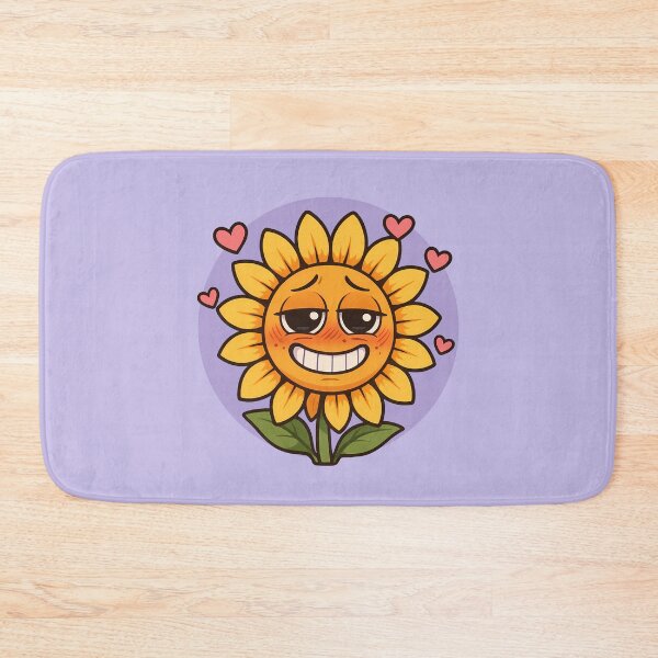 Item preview, Blushing Sunflower Awkward Crush Art designed and sold by Yuliya Brush.
