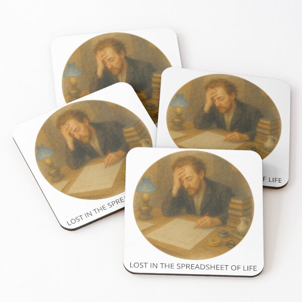 Item preview, Lost in the Spreadsheet of Life designed and sold by TheActionMe.