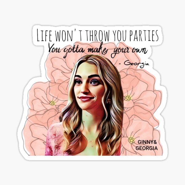 Item preview, Ginny and Georgia quotes  designed and sold by PixiePaletteP.
