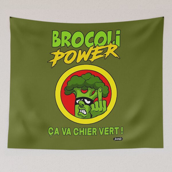 Aperçu de l'œuvre Brocoli Power créée et vendue par Dong-Disagne.