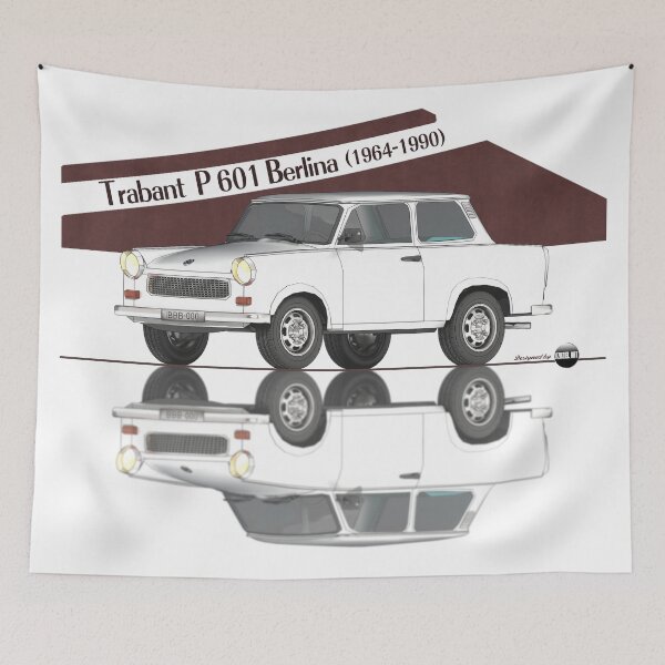 Item preview, Trabant P 601 - 1964-1990 (Pastellwei) - Memory on Four Wheels designed and sold by Azaziel.