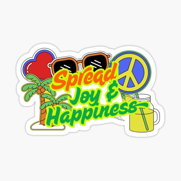 Item preview, Spread Happiness and Joy! designed and sold by DCE Studio.