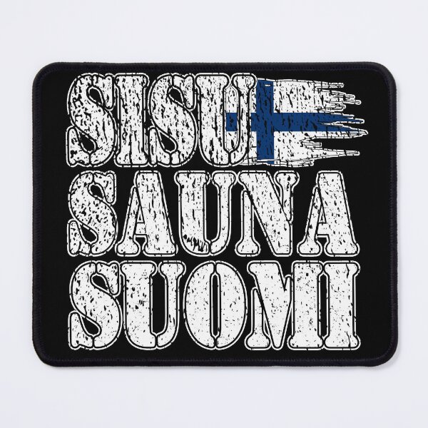 Item preview, SISU SAUNA SUOMI Finland Finnish ancient nordic steamroom and sisu means courage designed and sold by Jt41.
