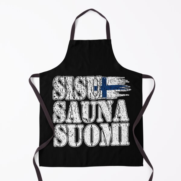 Item preview, SISU SAUNA SUOMI Finland Finnish ancient nordic steamroom and sisu means courage designed and sold by Jt41.