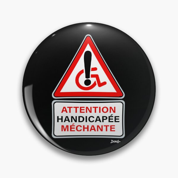 Item preview, Attention Handicapped Wicked designed and sold by Dong-Disagne.