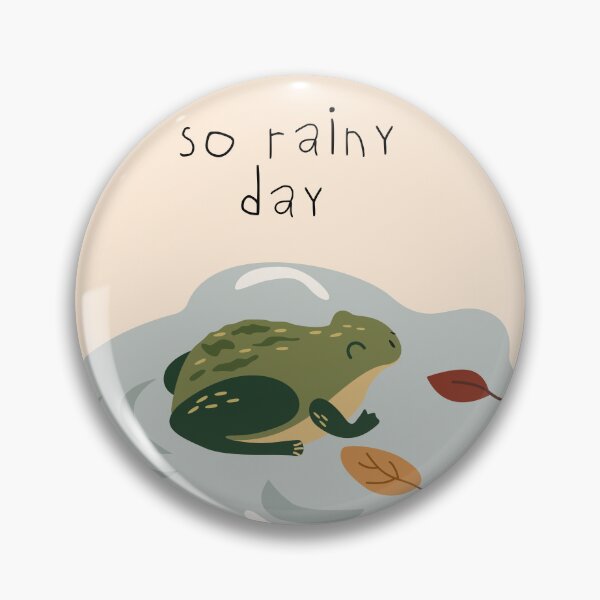 Item preview, So rainy day art with cute frog designed and sold by Luamor.