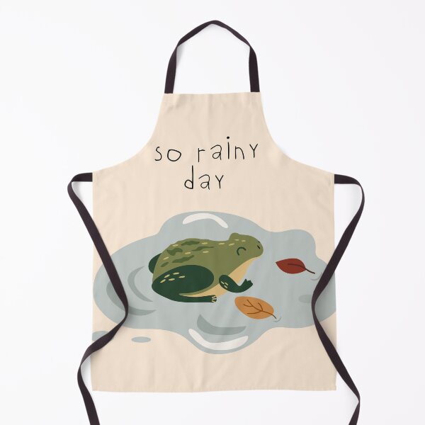 Item preview, So rainy day art with cute frog designed and sold by Luamor.